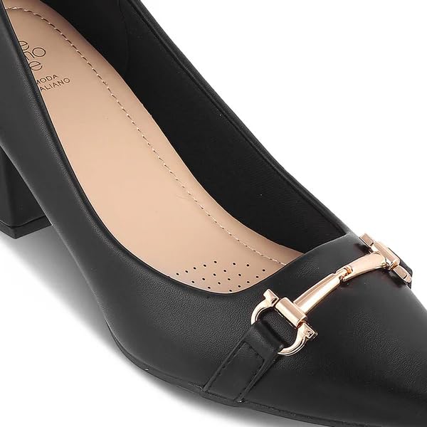 Tresmode black heels sales