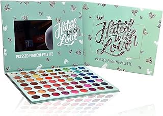 GLOW FIRST 63 Color With Love Eyeshadow Palette Kit mirror Glitter, Shimmer, Matte Eye Swiss Style Long Lasting,Vibrant,Versatile/Powder Fashinable For Easy To Carry For Girls||