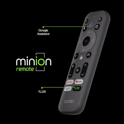 Lumio Vision 9 139cm (55 inches) 4K Ultra HD Smart QD-MiniLED Google TV EPIC1-ADSG