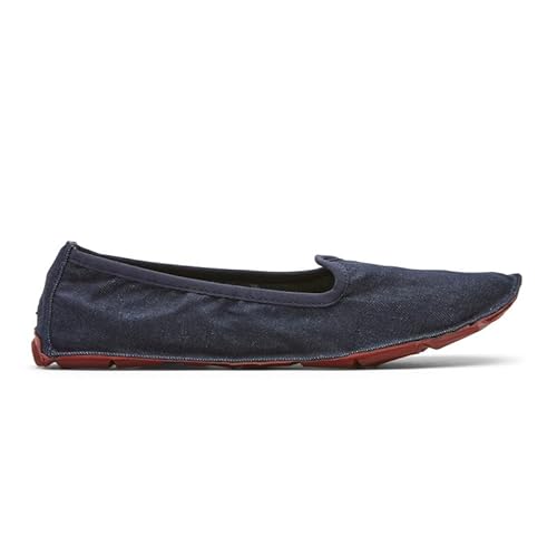 Vibram FiveFingers Women's One Quarter Shoes, Jeans Blue/Brick, 7-7.5