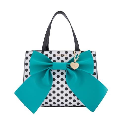 Caprese Kelsey Satchel Medium for Women| Adjustable & Detachable Strap | Multi‑Compartment Shoulder Bag with Zipper Closure & Stylish Charm | Everyday Fashion Handbag