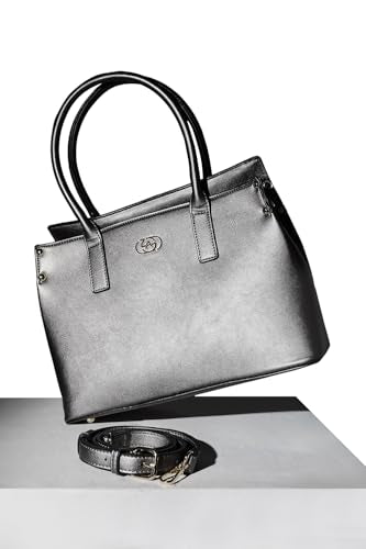 Allen Solly Women Gunmetal colour Handheld_AHBGFRGBS02454 Size-31 * 14 * 21cm