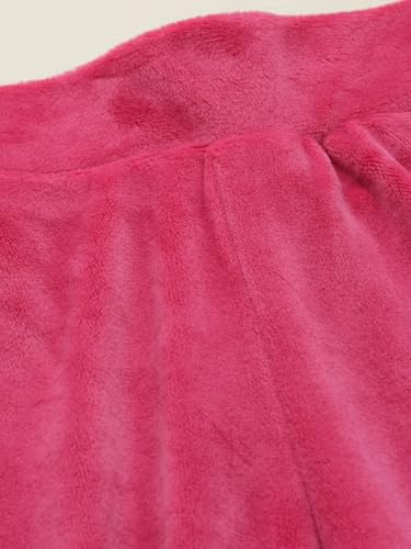 Girls Pink Solid Trousers