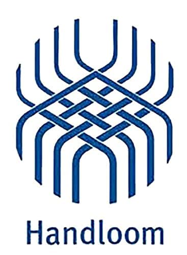 BTHIKIRI Odisha Sambalpuri Handloom Ikat Traditional Women's Pure Khandua Silk Saree Without Blouse (Navy Blue,Red, BTHI 5410)