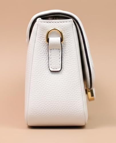 WildHorn Vegan Leather Women’s Crossbody Sling Bag | Ladies Quilted Purse Handbag | Gift for Women (White)