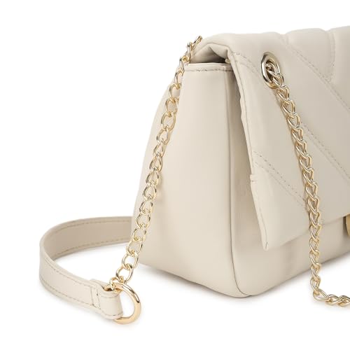 Fastrack Casual Sling Bag with Magnetic Closure for Girls, Medium Size with Internal Zipper, Made with High-Quality Faux Leather, Versatile and Durable Design
