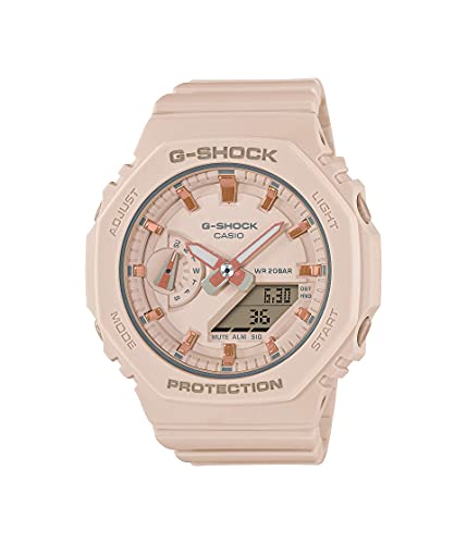 G-Shock Ladies' Casio S Series Light Pink Resin Strap Watch GMAS2100-4A