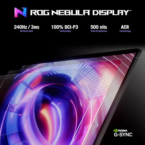 ASUS ROG Strix G16 (2025) Gaming Laptop, 16” ROG Nebula 16:10 2.5K 240Hz/3ms, NVIDIA® GeForce RTX™ 5080, Intel® Core™ Ultra 9 Processor 275HX, 32GB DDR5, 1TB SSD, Wi-Fi 7, Windows 11 Home, G615LW-AS96