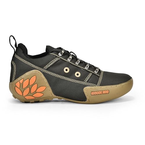 Woodland Tatron Men Dark Green Casual Sneakers with Elegant Design | Stylish & Comfortable Footwear | Ideal for Gifts, Casual Outings(Color: Dgreen)(Size: 10UK)