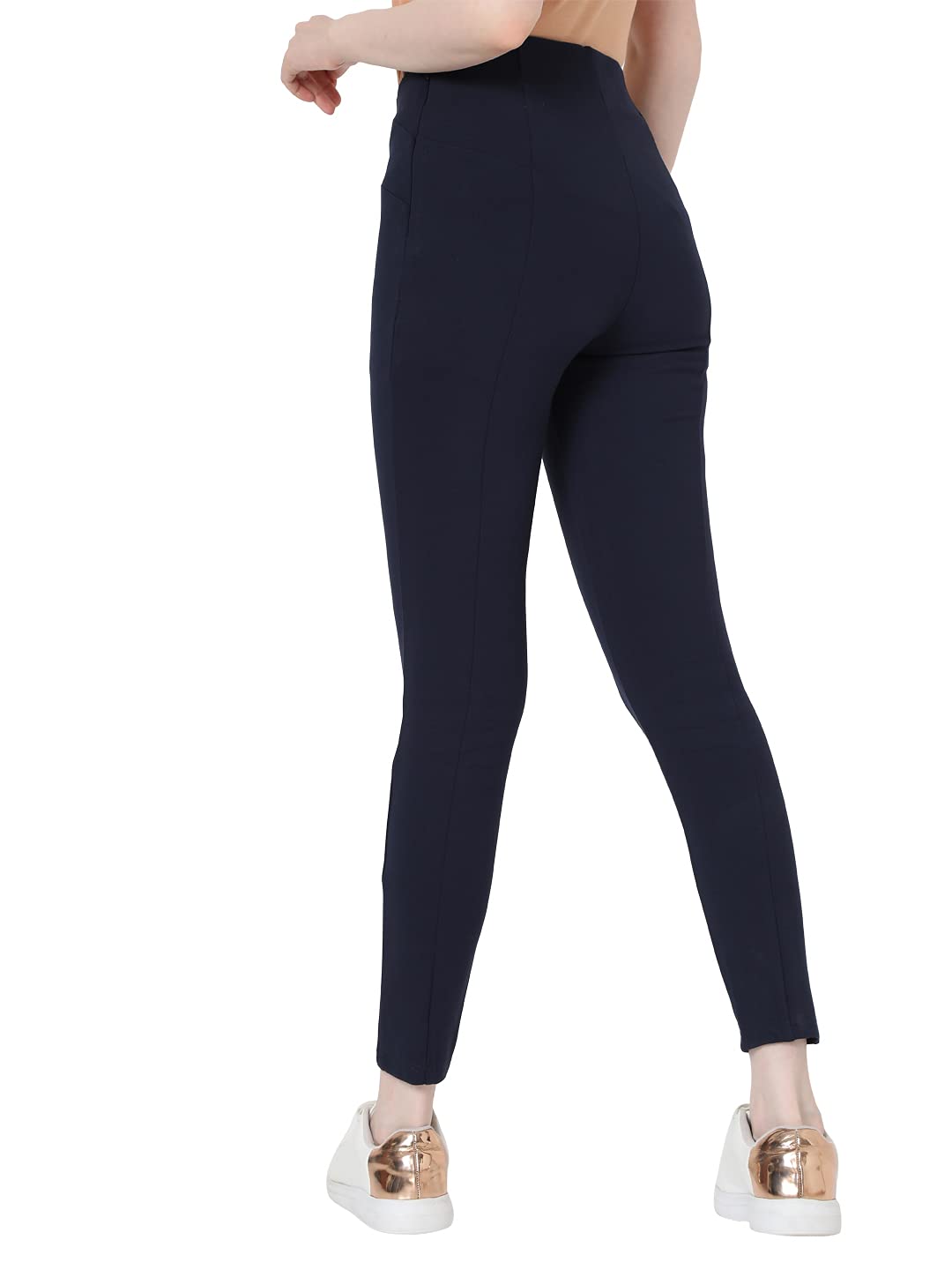 VERO MODA Women's Slim Leggings (214668906_Navy Blazer_XS)
