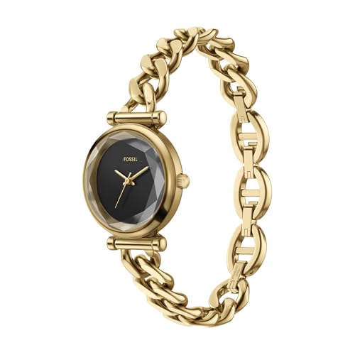 Fossil Carlie Gold Quartz Stainless Steel Watch ES5440