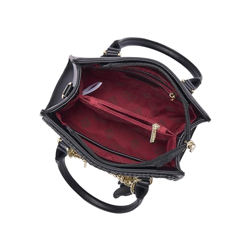 Akiki London Women's Jacqley Satchel Handbag | Satchel Bag for Work | Ladies purse | Stylish Shoulder Bag | Gift For Women