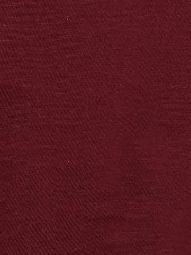 Max Women's Regular Fit T-Shirt (SMOKE4B_Burgundy