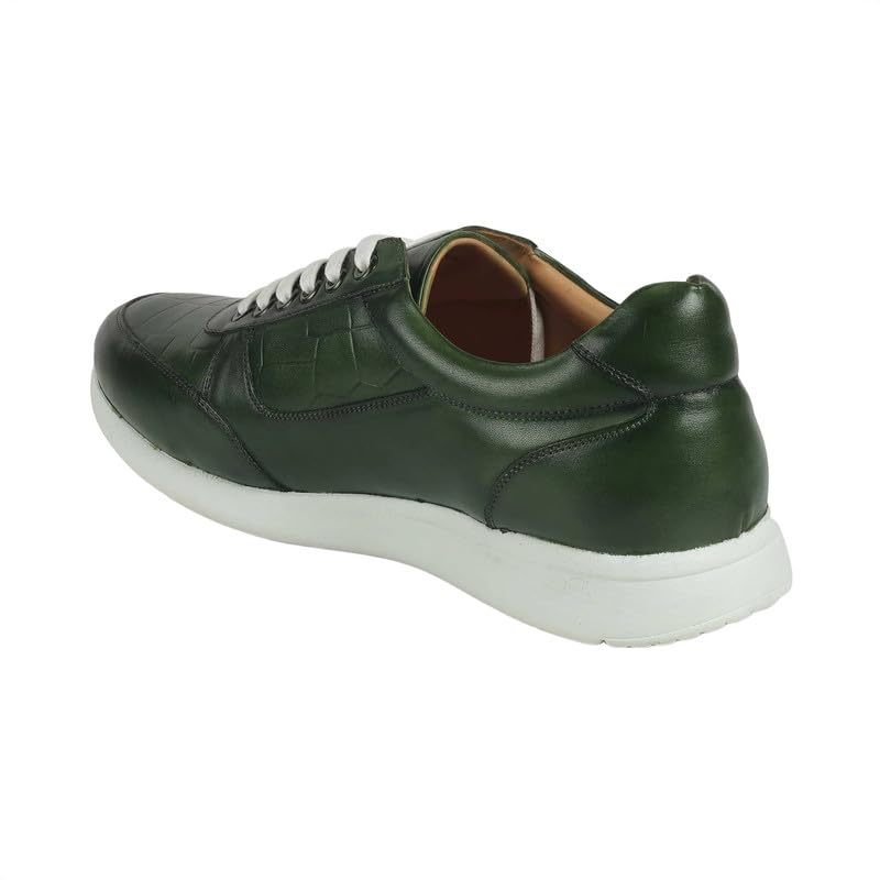 tresmode Ronca Green Men's Sneakers in Size 8 UK (42 EU)