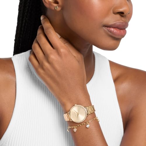 Michael Kors Pyper Gold Quartz Stainless Steel Watch MK7643SET