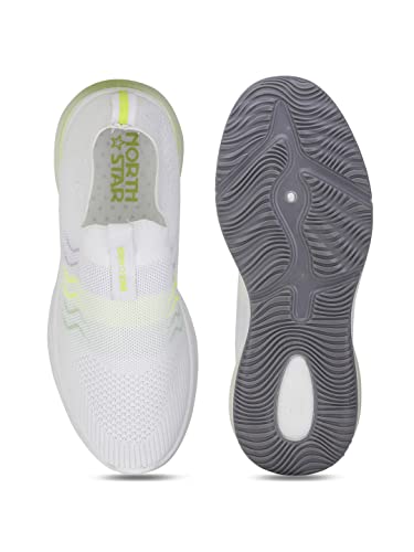 North Star Womens Ellie White Slipon Sneaker - 4 UK