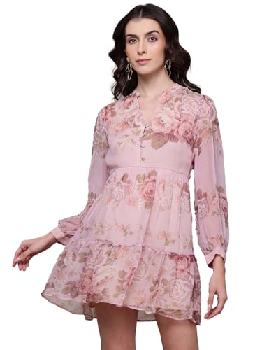 Label RITU KUMAR Pink Jovie Short Dress