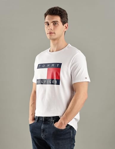 TOMMY HILFIGER Logo Regular-Fit Cotton T-Shirt