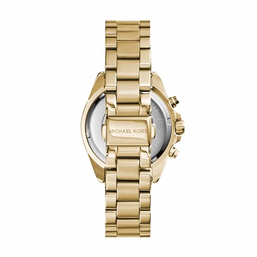 Michael Kors Mini Bradshaw Analog Gold Dial Women's Watch - MK5798