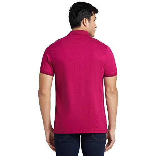 Park Avenue Dark Red T-Shirt (Size: 39)-PMKA00486-R7