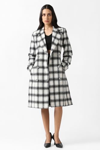 Van Heusen Women's A-Line Coat (VWJKURGFA58599_White