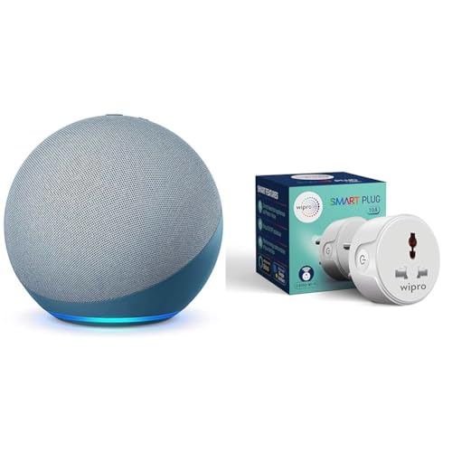 Amazon Echo (4th Gen, 2020 release) | Premium sound powered by Dolby and Alexa (Blue)