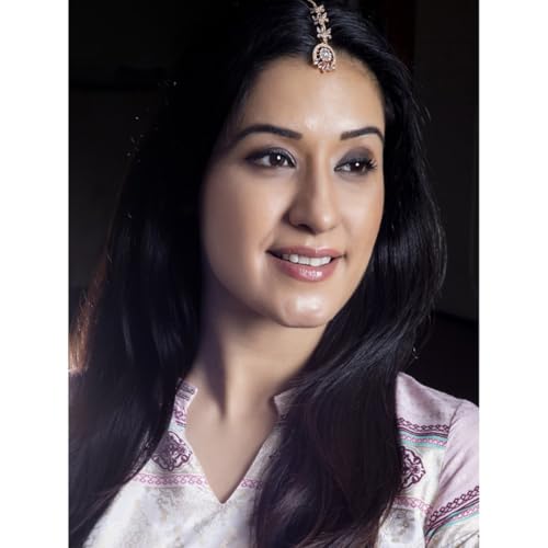 Rubans Women Rose Gold-Plated Zircon Studded Handcrafted Maang Tikka