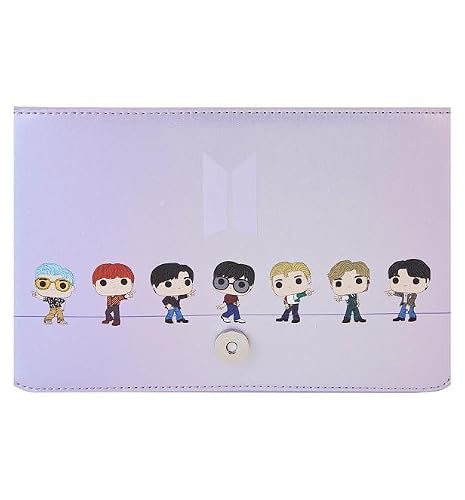 Loungefly BTS Logo Iridescent Purple Faux Leather Crossbody Bag