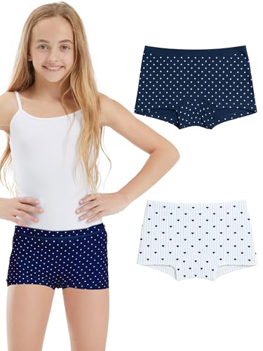 BODYCARE Girls Shorts Cotton Regular Fit Innerwear Pack of 2