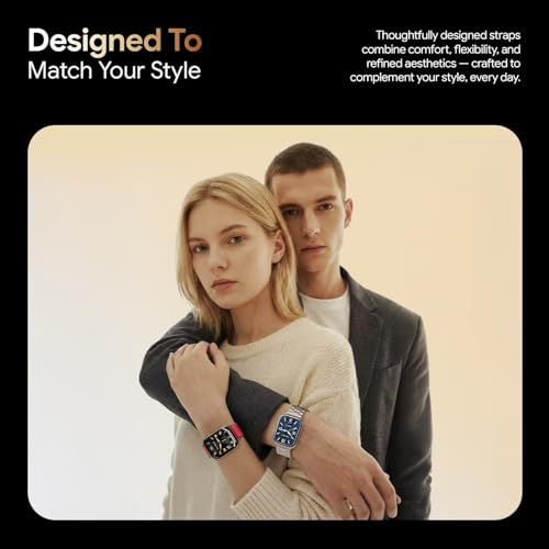 Fire-Boltt Ninja X Ring Smart Watch 1.96" Always On Display Bluetooth Calling, Voice Assistant, SpO2 & Heart Rate, 120+ Sports Modes, IP67 Waterproof Smartwatch for Men & Women - Black Nylon