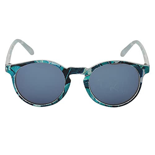 Carlton London Girl's Blue Lens & Green Cateye Sunglasses