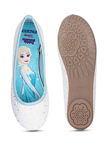 Disney Unisex-Child ICE Princess Crystal Blue Sneaker - 1 UK (3110158)