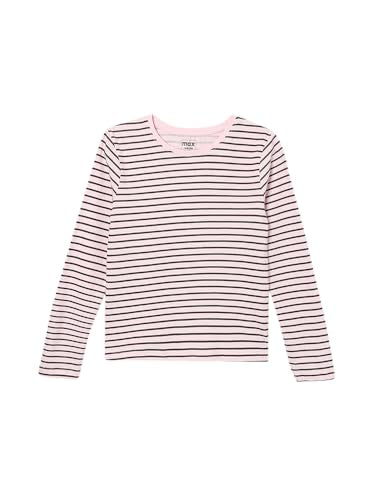 Max Girls Striped T-Shirt (Multicolour_12-14 Y)