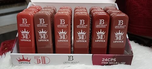 Lipstick No 18, Nude Brown Shade, Creamy Matte Finish