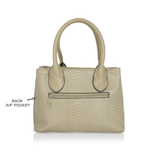 Lavie Women's Ficus Small Satchel Handbag for Women | Satchel Bag for Work | Ladies purse | Stylish Shoulder Bag | Gift For Women