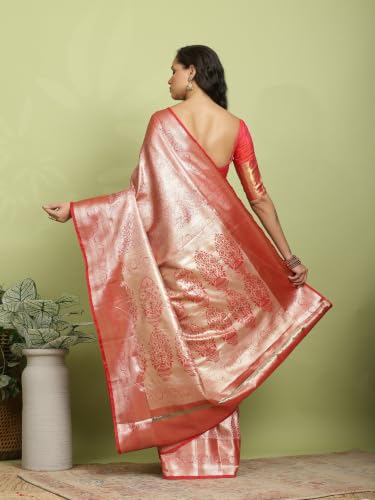 Meena Bazaar Women's Georgette Saree | Elegant Designer Saree for Party, Festival, Wedding & Special Occasions