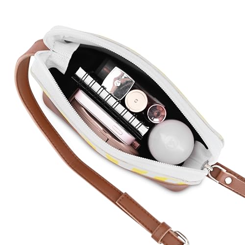Fastrack Dual Color Striped Sling Bag for Women, Girls and Ladies