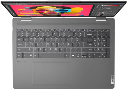 Lenovo 2024 Yoga 7 2-in-1 16” WUXGA IPS Touch Laptop 12-Core Intel Core Ultra 7 155U 16GB LPDDR5 1TB SSD Thunderbolt 4 USB-C w/DP WiFi AX BT Webcam HDMI2.1 Backlit KB Fingerprint Windows 11 Home