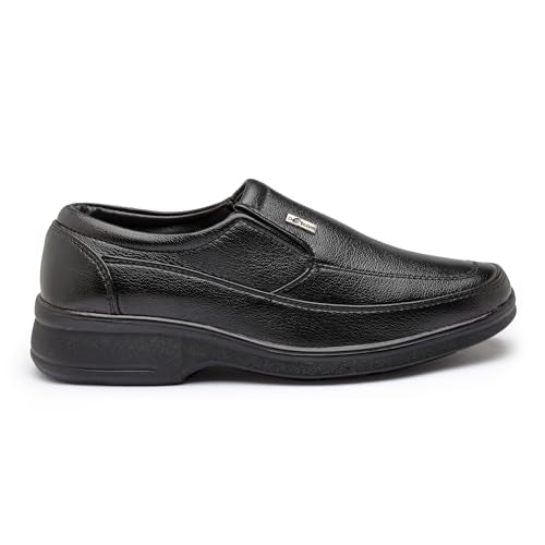 Action-DC-14643 Lightweight Comfortable Cushioned Formal Shoes for Men Black
