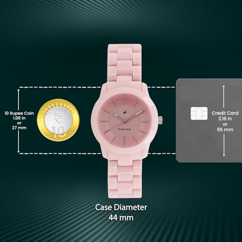 Fastrack Trendies Analog Pink Dial Women's Watch NM68006PP04/NN68006PP04