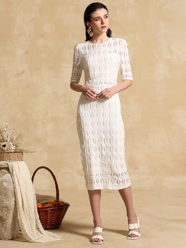 Kazo Luna Mini Dress Off White