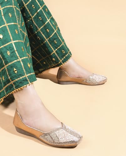 SilverArrow Women's Tradition redefined Jutti Beige 3 UK