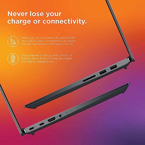 Lenovo Ideapad 5 14" 1080p Touchscreen Laptop, AMD Ryzen 7 5700U, 1.8GHz, 8GB RAM, 512GB SSD, Backlit Keyboard, Windows 11Home, Wi-Fi, Bluetooth, Graphite Grey