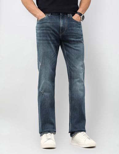 U.S. Polo Assn. Denim Co. Men's Harold Slim Straight Fit Blue Jeans (UDJEN1891_Blue_30)