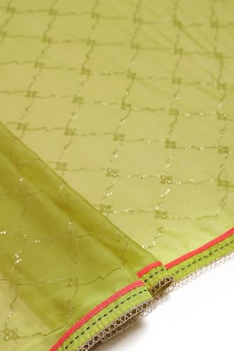 Soch Women's Organza Salwar Suit Set (SMUA5CD2086_Light Green