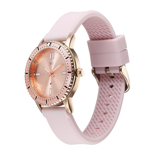Fastrack Vyb Manifester Quartz Analog Pink Dial Watch for Women