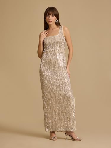 Kazo Zsa Zsa Maxi Dress for Women Silver