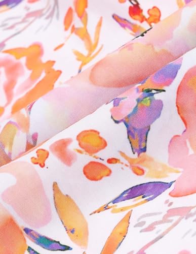 U.S. POLO ASSN. Relaxed Fit Floral Printed Shirt (UWSS25SHT187_Multi-Colour_L)