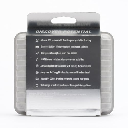 COROS VERTIX 2S GPS Adventure Watch Moon