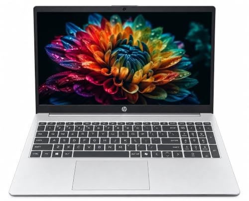 HP 15 (2026), AMD Athlon Dual Core 7120U - (8 GB DDR5/512 GB SSD/AMD Radeon 610M Graphics/Windows 11 Home) Thin and Light Business Laptop/15.6" HD Display/Turbo Silver/Copilot Key/1.5kg/MS Office 2024